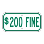 $200 Fine