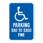 (Missouri) Handicap Reserved Parking Fine