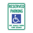 (Washington) Handicap Reserved Permit Only Fine